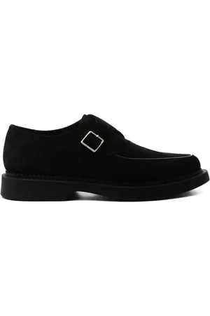 Saint Laurent Suede monk shoes