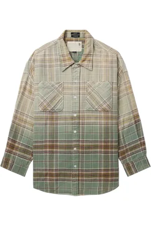 R13 Drop-shoulder work shirt