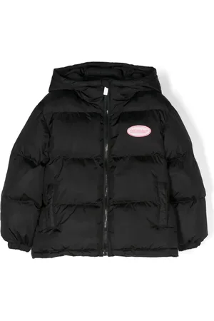 OFF-WHITE Logo-patch padded jacket
