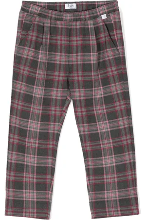 Il gufo Checked trousers