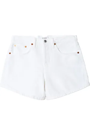 RE/DONE Mid-rise denim shorts