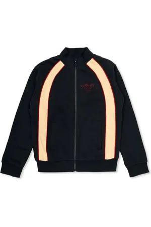 VERSACE Logo-embroidered sweatshirt