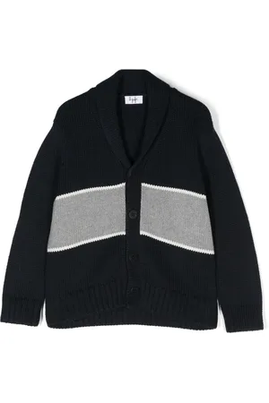 Il gufo Stripe-detail cardigan