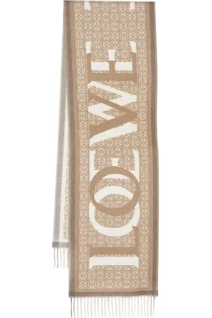 Loewe Anagram-print logo scarf