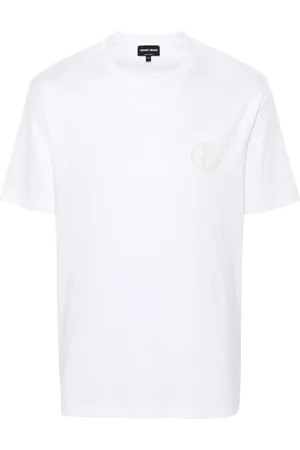 Giorgio Armani Embroidered-logo T-shirt