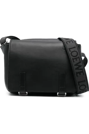 Loewe Small Military leather messenger bag