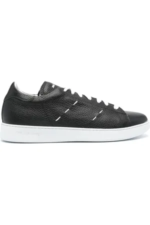 Kiton Branded-heel sneakers