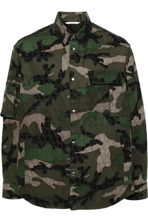 VALENTINO GARAVANI Camouflage-pattern jacket
