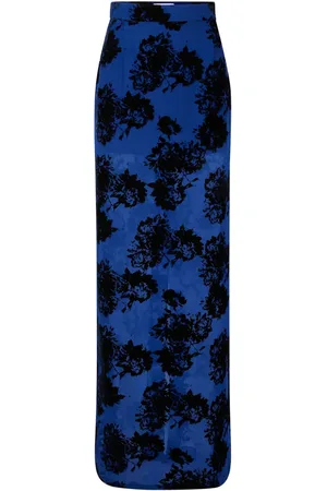 Nina Ricci Floral print maxi skirt