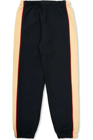 VERSACE Logo-embroidered trousers