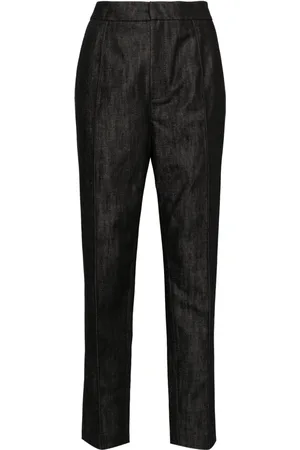 DICE KAYEK Tailored high-waist denim trousers