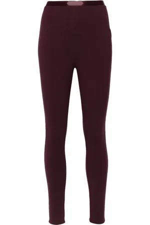 Lanvin Logo-appliqué leggings