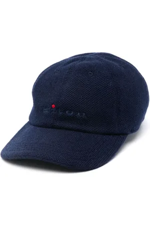 Kiton Logo-embroidered cap