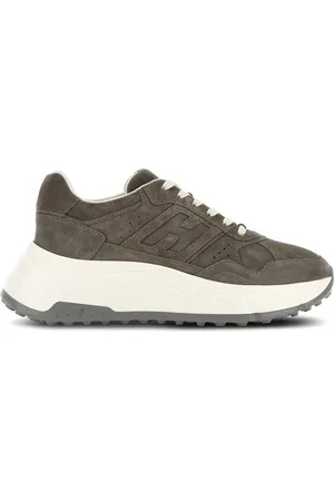 Hogan H669 lace-up suede shoes
