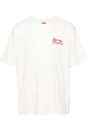 Kenzo Heart-embroidered T-shirt