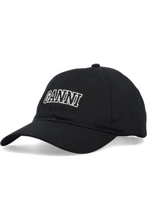 Ganni Logo-embroidered cap