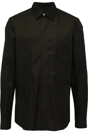 Rick Owens Fog panelled shirt