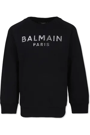 Balmain Logo-embroidered sweatshirt