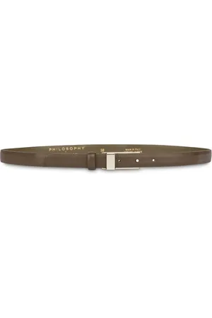 Serafini Smooth-grain leather belt