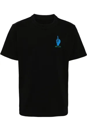 SACAI Gonz-embroidered T-shirt