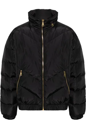 VERSACE Logo-print jacket