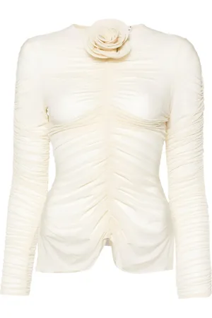 MAGDA BUTRYM Floral-appliqu?? top