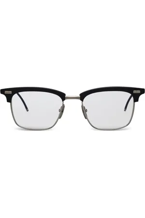 Thom Browne TB711 rectangular-frame sunglasses