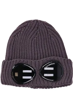 C.P. Company Goggles-detail ribbed beanie