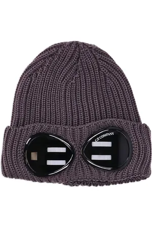 C.P. Company Goggles-detail ribbed beanie