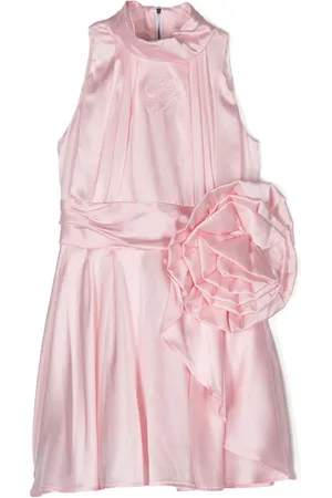 Balmain Floral-appliqu?? dress