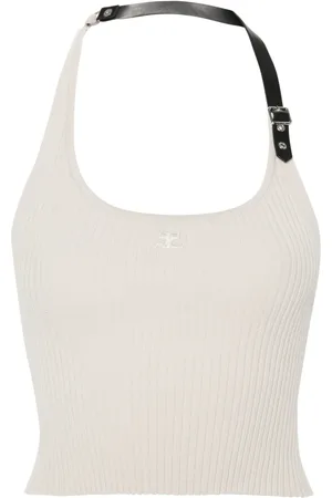 Courrèges Holistic knitted tank top