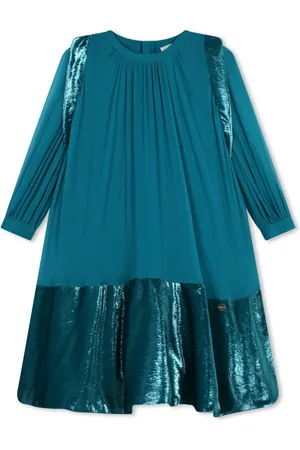Lanvin Mix fabric blend dress