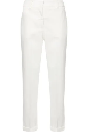 PESERICO SIGN Gabardine trousers
