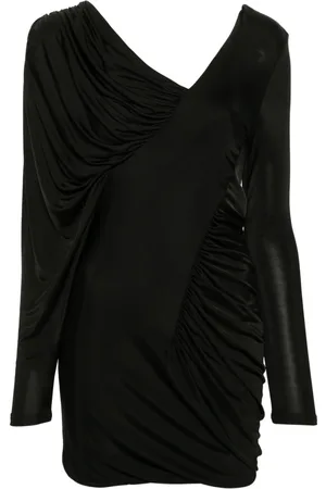 Saint Laurent Draped mini dress