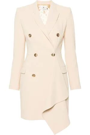 Elisabetta Franchi Double-breasted coat dress