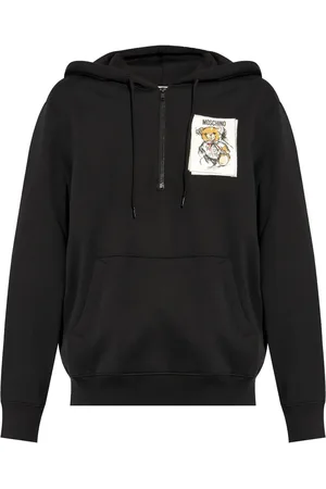 Moschino Logo-patch hoodie