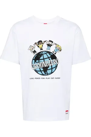 Ground Zero Graphic-print cotton T-shirt
