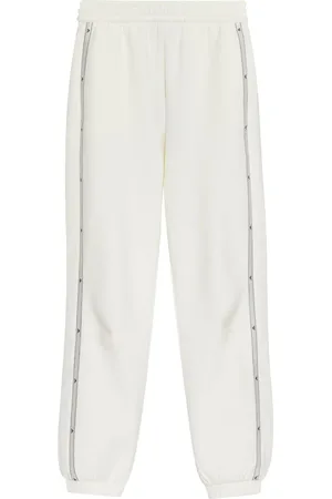 Emporio Armani Logo-detailed stretch-cotton track pants