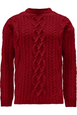 J.W.Anderson Cable-knit crew-neck jumper