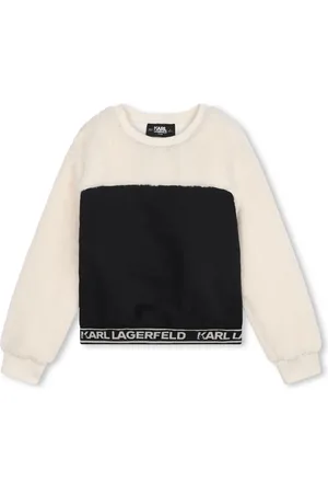 Karl Lagerfeld Faux fur sweatshirt