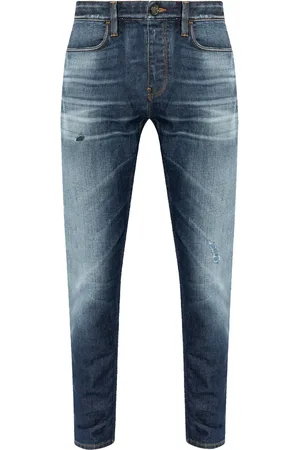 Emporio Armani Washed effect jeans
