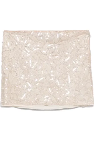 ROTATE Sequin embellished mini skirt