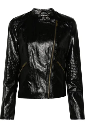 Twin-Set Zip biker jacket