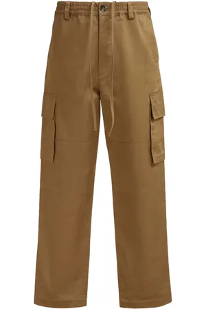 Marni Cargo-pocket cotton trousers