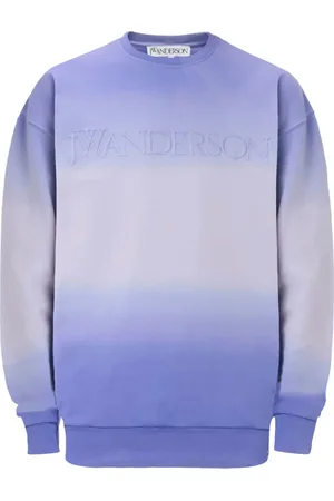 J.W.Anderson Logo-embroidered gradient sweatshirt