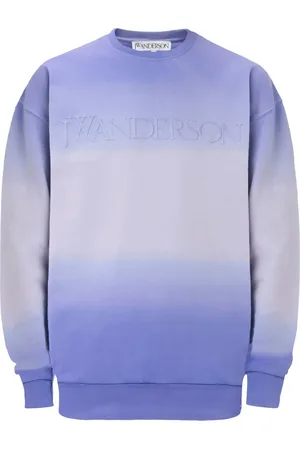 J.W.Anderson Logo-embroidered gradient sweatshirt