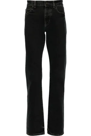Saint Laurent Logo-button jeans
