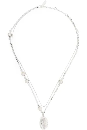 Sweetlimejuice Noca double-chain pendant necklace