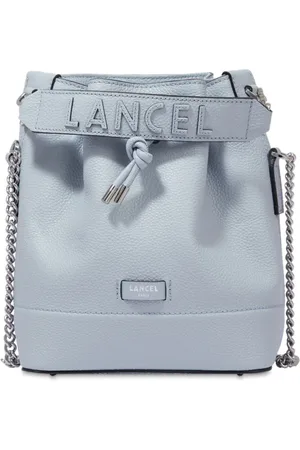 LANCEL Small leather bucket bag