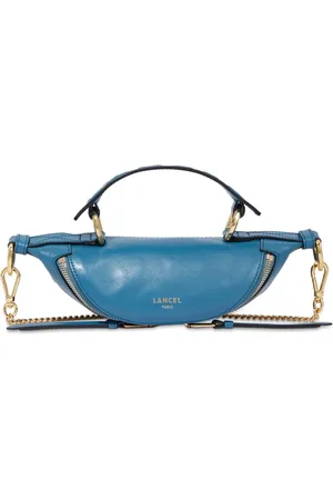 LANCEL Origami leather mini crossbody bag